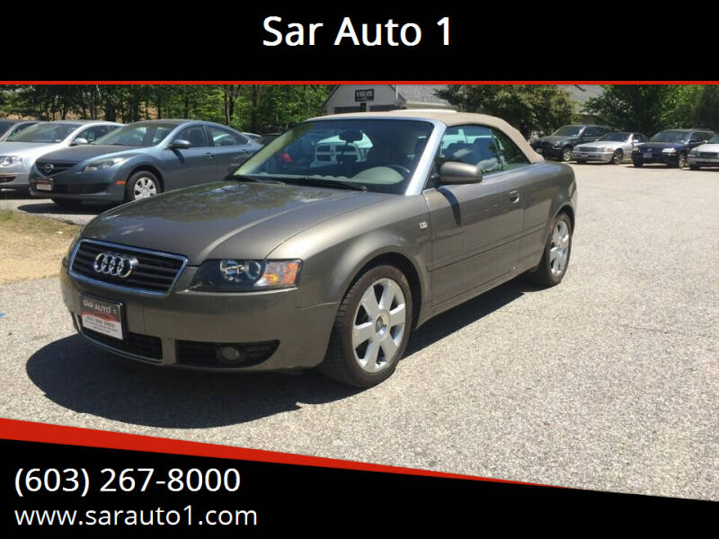 2005 Audi A4 for sale at Sar Auto 1 in Belmont NH