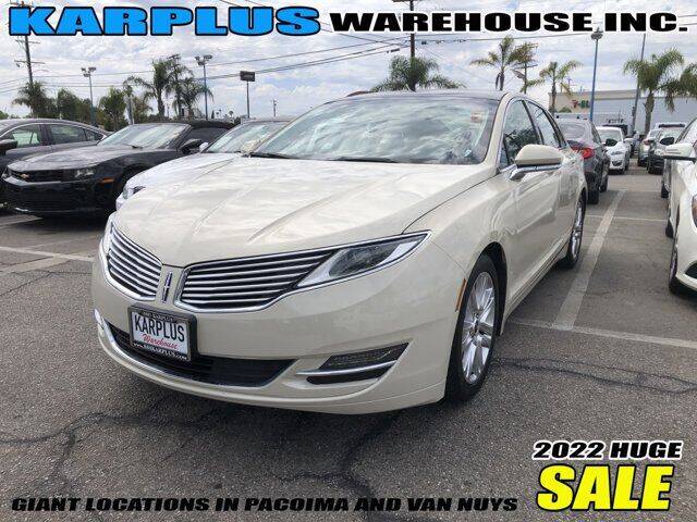2016 Lincoln MKZ for sale at Karplus Warehouse in Pacoima CA