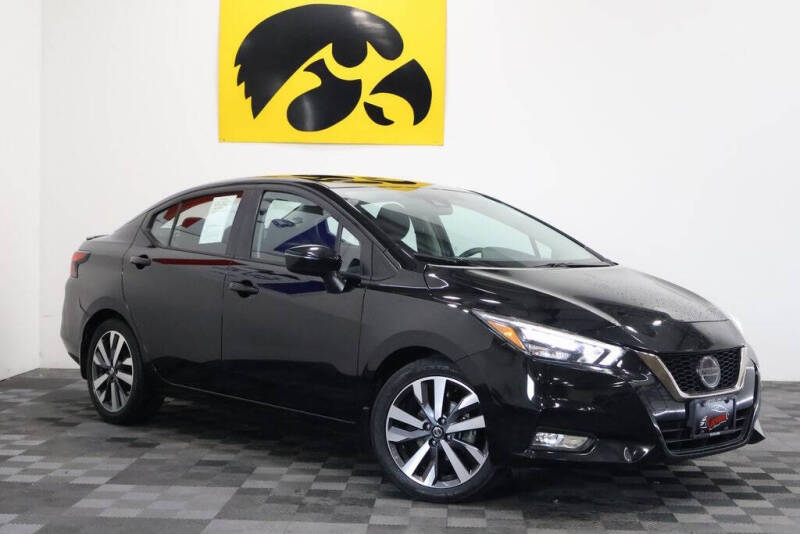 Used 2020 Nissan Versa Sedan SR with VIN 3N1CN8FV6LL808850 for sale in Iowa City, IA