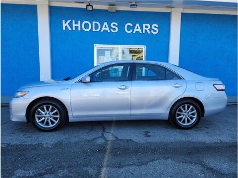2010 Toyota Camry Hybrid for sale at Khodas Cars in Gilroy CA