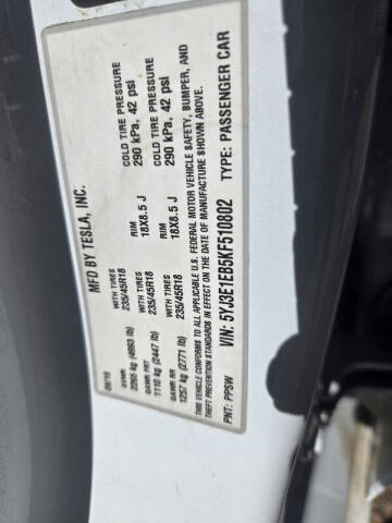 2019 Tesla Model 3 Long Range