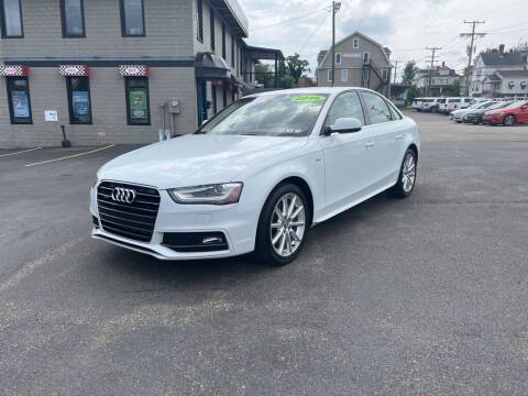 2016 Audi A4 for sale at Sisson Pre-Owned in Uniontown PA