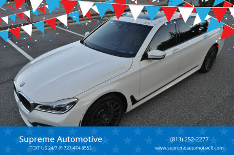 2017 BMW 7 Series for sale at Supreme Automotive in Land O Lakes FL