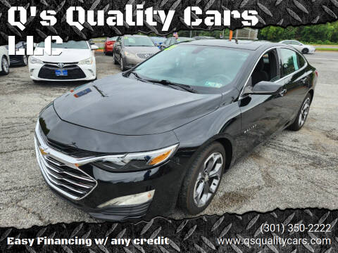 2021 Chevrolet Malibu for sale at Q's Quality Cars LLC in Capitol Heights MD