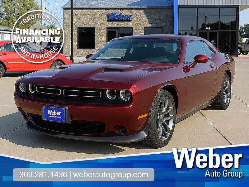 Red 2017 Dodge Challenger SXT SXT 2dr Coupe 1