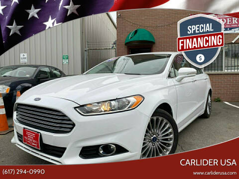 2016 Ford Fusion for sale at Carlider USA in Everett MA