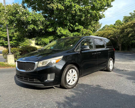 2015 Kia Sedona for sale at GTO United Auto Sales LLC in Lawrenceville GA