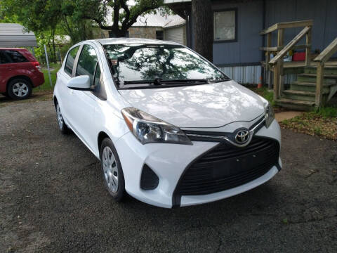 2015 Toyota Yaris for sale at FAST MOTORS LLC in Austin TX