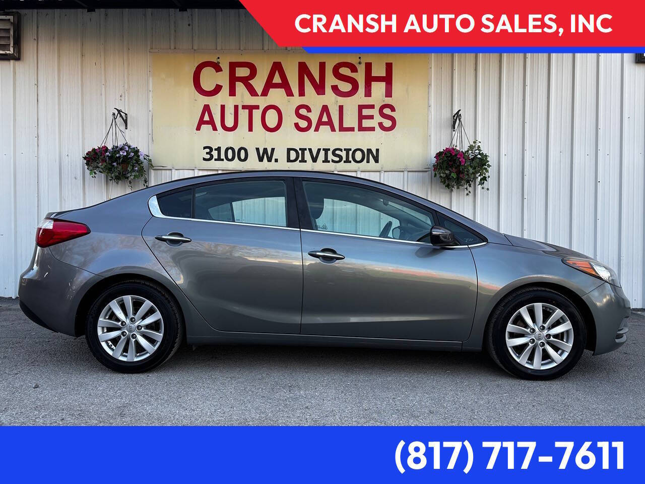 Gray 2015 Kia Forte EX EX 4dr Sedan 1