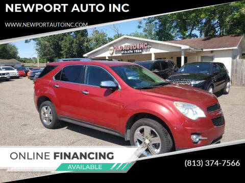 2014 Chevrolet Equinox for sale at NEWPORT AUTO INC in Tampa FL