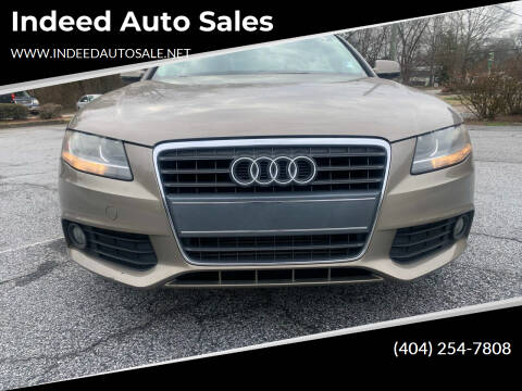 2010 Audi A4 for sale at Indeed Auto Sales in Lawrenceville GA
