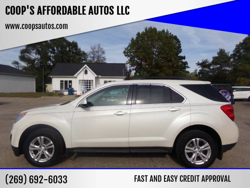 2015 Chevrolet Equinox for sale at COOP'S AFFORDABLE AUTOS LLC in Otsego MI