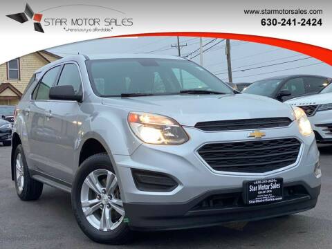 2017 Chevrolet Equinox for sale at Star Motor Sales in Downers Grove IL
