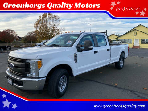 2017 Ford F-250 Super Duty for sale at Greenbergs Quality Motors in Napa CA