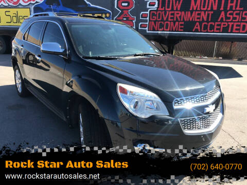2010 Chevrolet Equinox for sale at ROCK STAR TRUCK & AUTO LLC in Las Vegas NV