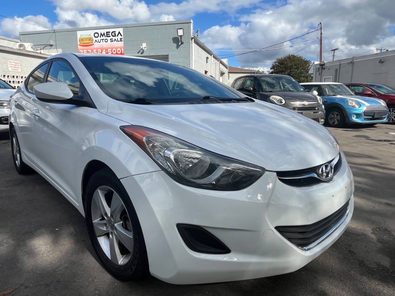 2013 Hyundai ELANTRA for sale at Omega Auto Sales in Chesapeake, VA