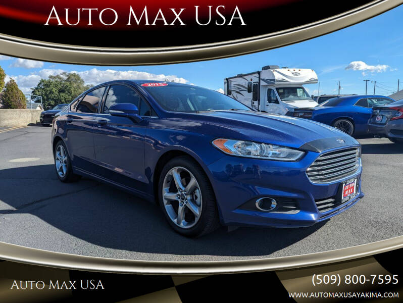 2015 Ford Fusion for sale at Auto Max USA in Yakima WA