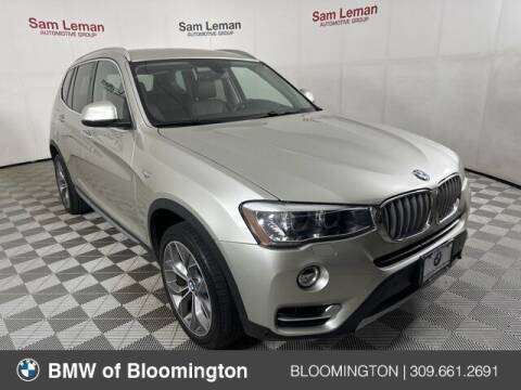 2017 BMW X3 for sale at Sam Leman Mazda in Bloomington IL