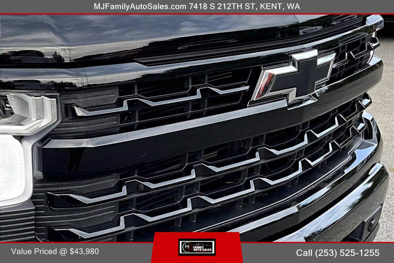 2022 Chevrolet Silverado 1500 for sale at MJ FAMILY AUTO SALES in Kent, WA