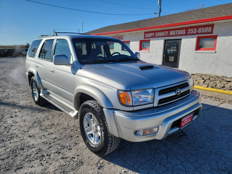 2000 Toyota 4Runner for sale at Sarpy County Motors in Springfield NE