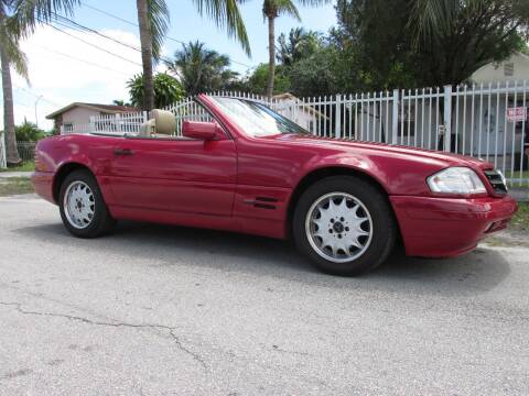 1998 Mercedes-Benz SL-Class for sale at TROPICAL MOTOR CARS INC in Miami FL
