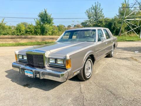 1989 Lincoln Town Car for sale at Siglers Auto Center in Skokie IL