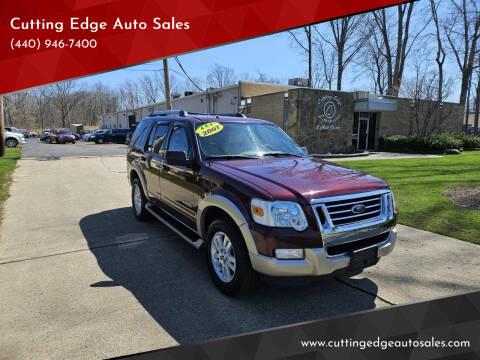 2007 Ford Explorer for sale at Cutting Edge Auto Sales in Willoughby OH