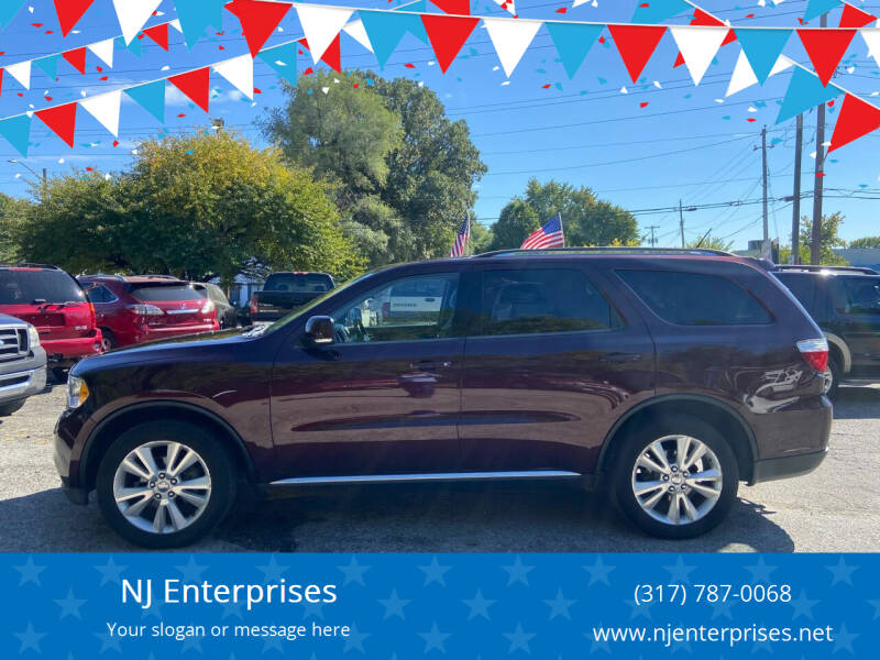 2012 Dodge Durango for sale at NJ Enterprizes LLC in Indianapolis IN