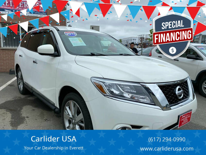 2013 Nissan Pathfinder for sale at Carlider USA in Everett MA