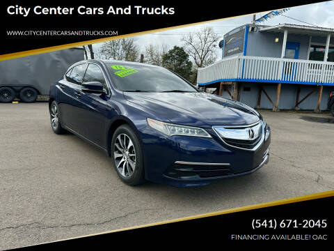 2015 Acura TLX for sale at City Center Cars and Trucks in Roseburg OR