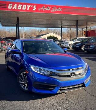 2016 Honda Civic for sale at GABBY'S AUTO SALES in Valparaiso IN