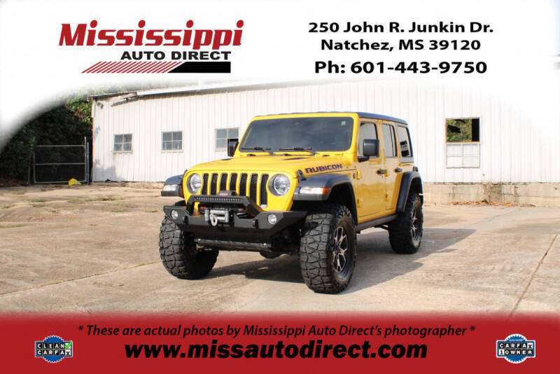 2021 Jeep Wrangler Unlimited for sale at Mississippi Auto Direct in Natchez MS