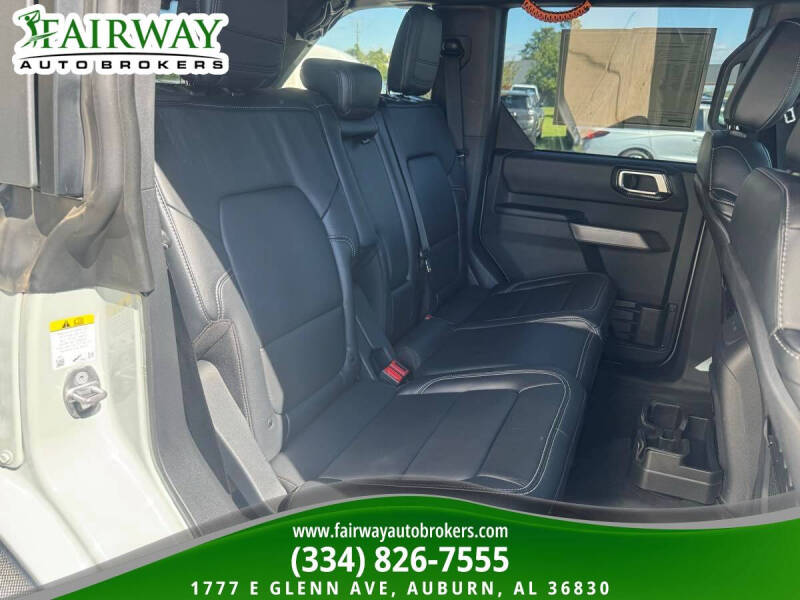 2021 Ford Bronco First Edition Advanced