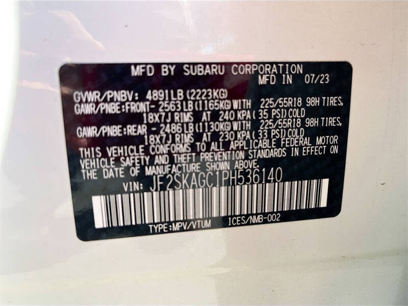 2023 Subaru Forester Sport