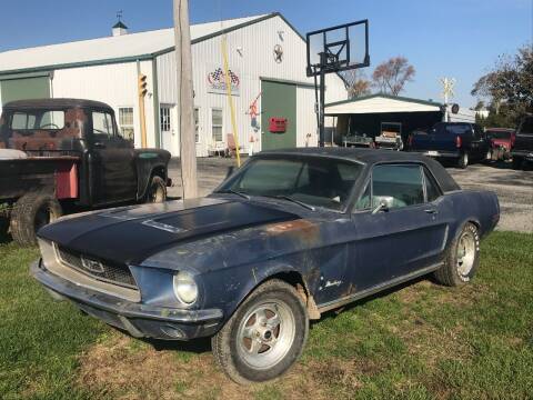 1968 Ford Mustang for sale at 500 CLASSIC AUTO SALES in Knightstown IN