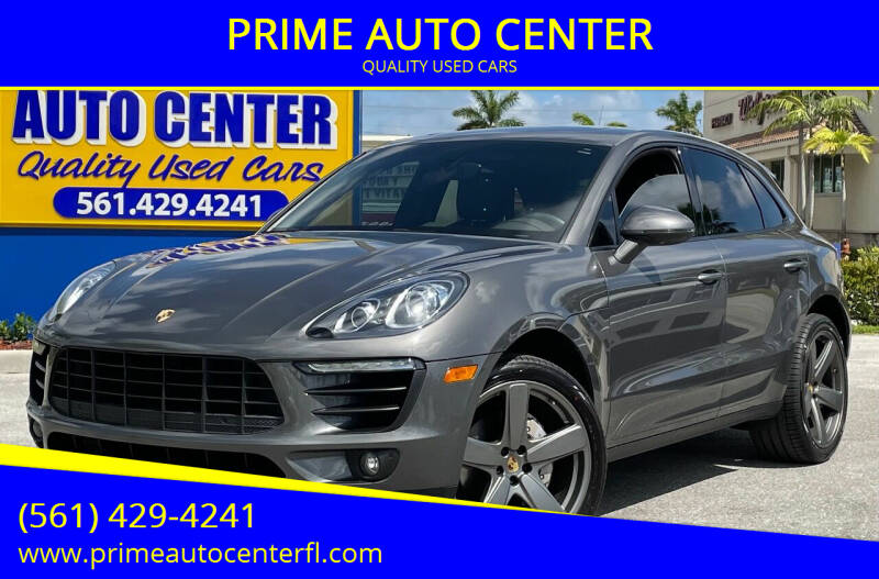 2015 Porsche Macan for sale at PRIME AUTO CENTER in Palm Springs FL