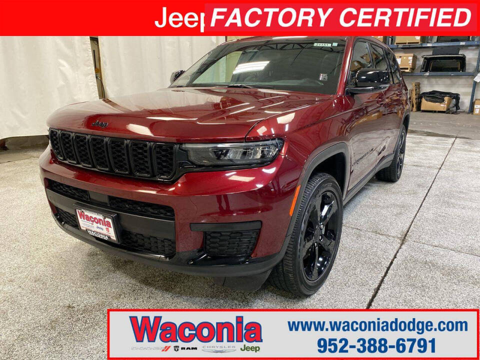 2022 Jeep Grand Cherokee L for sale at Victoria Auto Sales in Victoria, MN