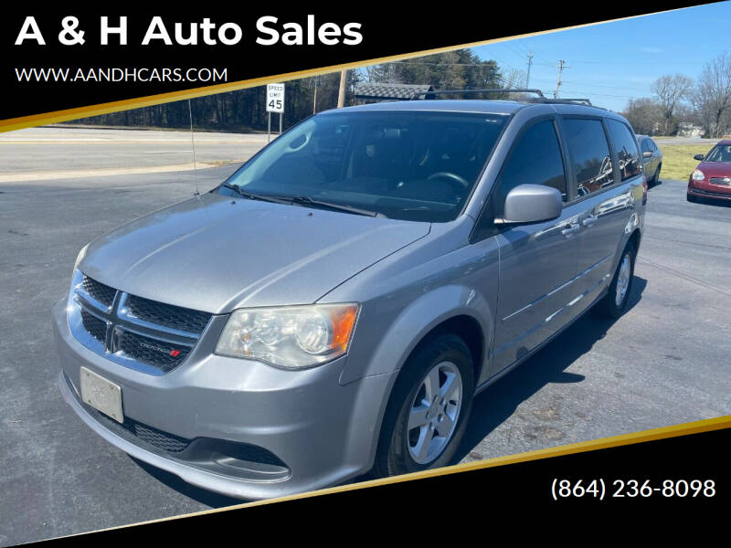2013 Dodge Grand Caravan for sale at A & H Auto Sales in Greenville SC