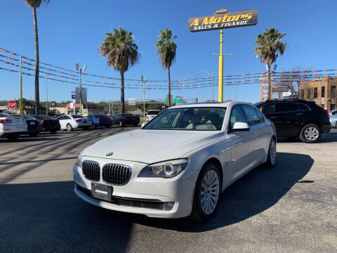 2010 BMW 7 Series for sale at A MOTORS SALES AND FINANCE in San Antonio TX