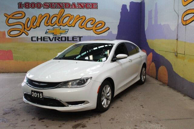 Used 2015 Chrysler 200 C with VIN 1C3CCCCG2FN512907 for sale in Grand Ledge, MI