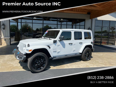 2022 Jeep Wrangler Unlimited for sale at Premier Auto Source INC in Terre Haute IN