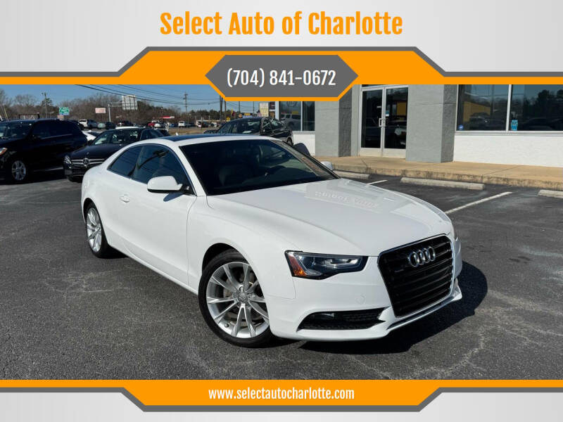 2014 Audi A5 for sale at Select Auto of Charlotte in Matthews NC