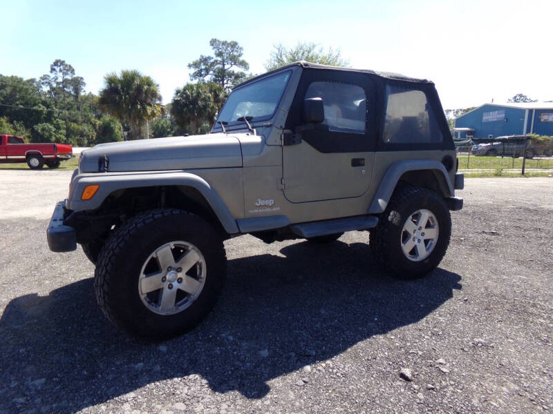 2003 Jeep Wrangler for sale at M & M AUTO BROKERS INC in Okeechobee FL