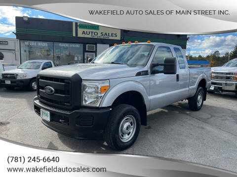2012 Ford F-250 Super Duty for sale at Wakefield Auto Sales of Main Street Inc. in Wakefield MA