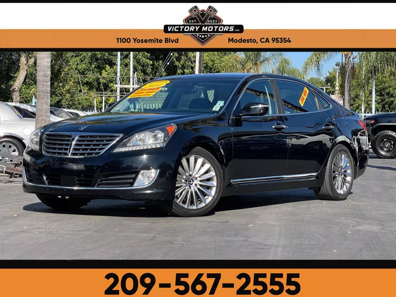 2014 Hyundai Equus for sale at Victory Motors Inc in Modesto, CA