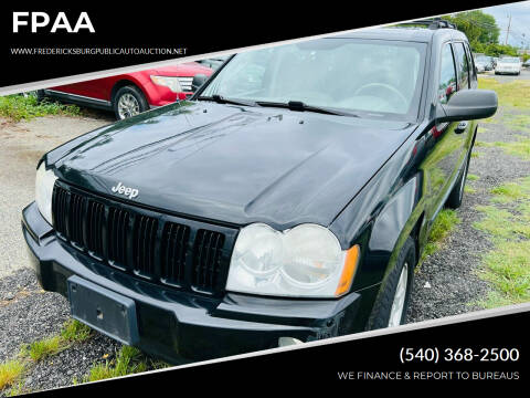 2007 Jeep Grand Cherokee for sale at FPAA in Fredericksburg VA