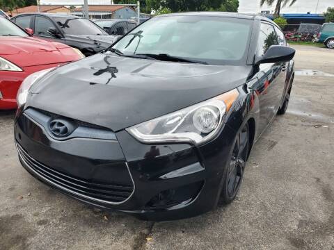 2017 Hyundai Veloster for sale at A Group Auto Brokers LLc in Opa-Locka FL
