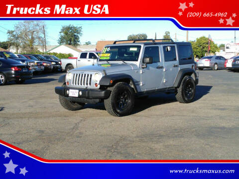 2011 Jeep Wrangler Unlimited for sale at Trucks Max USA in Manteca CA