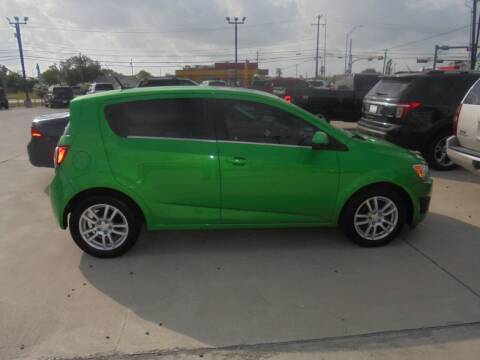 2014 Chevrolet Sonic for sale at BUDGET MOTORS in Aransas Pass TX