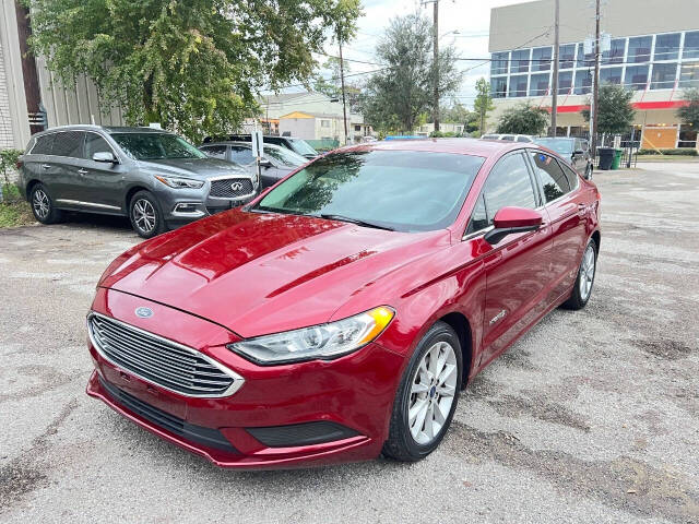 2017 Ford Fusion Hybrid for sale at Enterprise Financial in Houston, TX